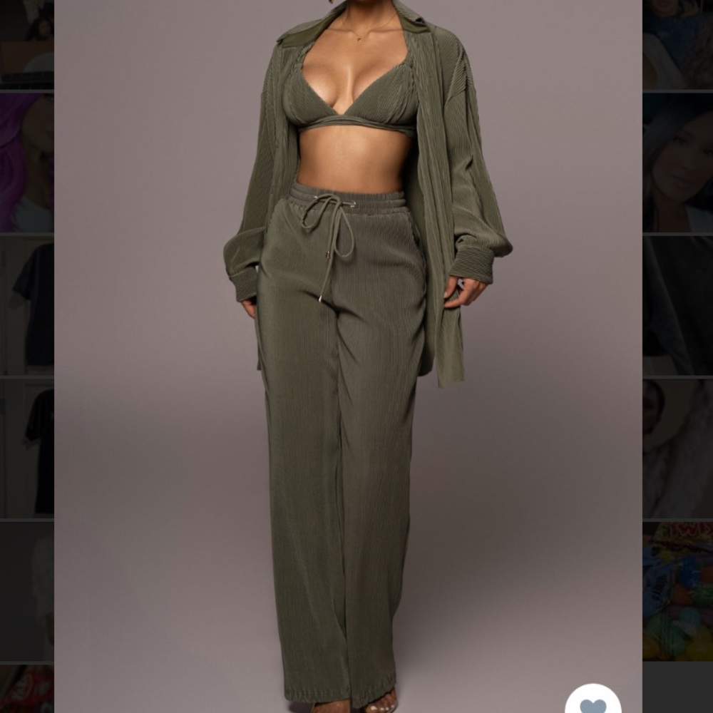 JLUXLABEL olive set